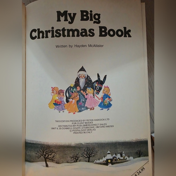 Vintage My Big Christmas Book - Picture 3 of 5